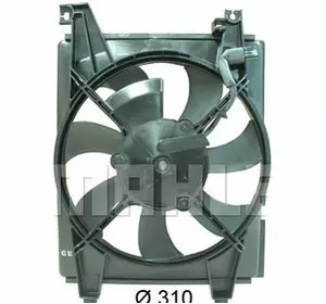 Вентилятор радиатора Hyundai Coupe (GK), Elantra (XD) (пр-во PMC) PMK PXNBA-003
