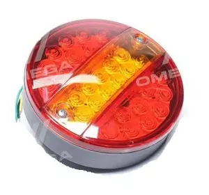Фонарь задний круглый LED (красный-желтый) с указателем поворота (TEMPEST)