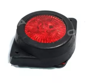 Фонарь габаритный 24V LED красный (таблетка) (TEMPEST)