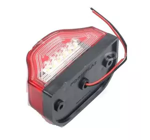 Подсветка номера LED 24V (красная) (2 шт. в уп. цена за 1шт.) (TEMPEST)